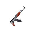 AK-47 Cromado